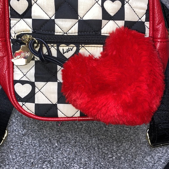 Luv Betsey Betsey Johnson Kids Mini Heart Book-bag - Picture 13 of 15